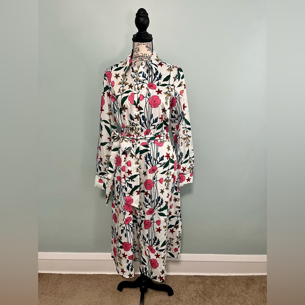 Boden Long Sleeve Work Wear Dress